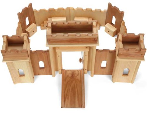 Elves and Angels Fortress Wooden Castle