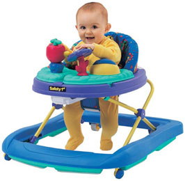 are baby walkers safe