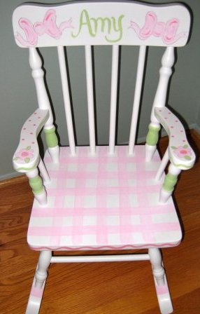 Personalized rocking chair