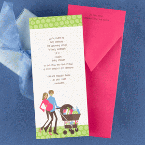 Couples Baby Shower Invitations Ideas